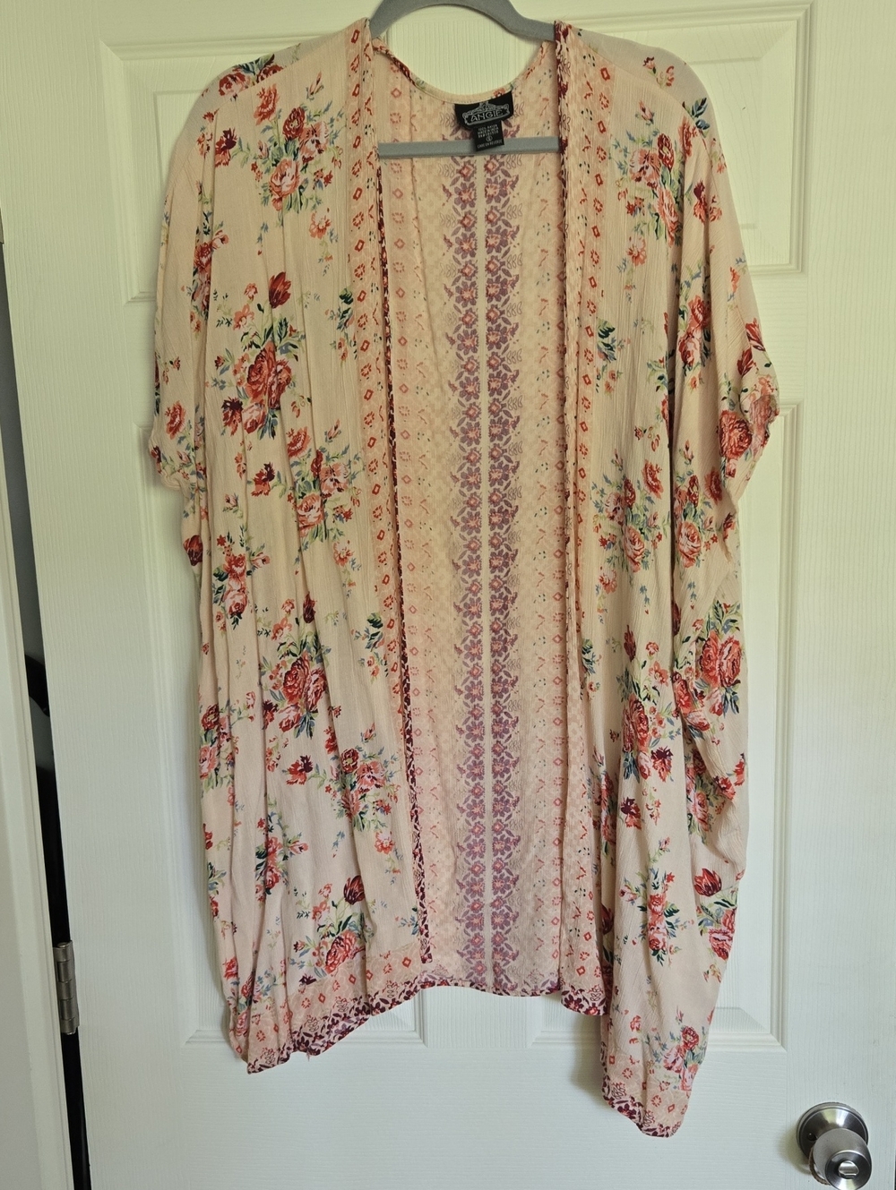 Angie Floral Kimono / Cardigan Oversized Small